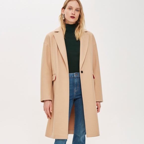 topshop lily knit coat